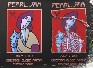 MOUSE/EMEK PEARL JAM POSTER