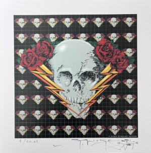 LIGHTNING SKULL - BLOTTER