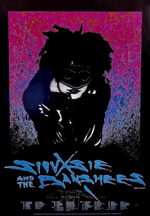 Siouxsie and the Banshees - Original 1986 North American Tour Poster