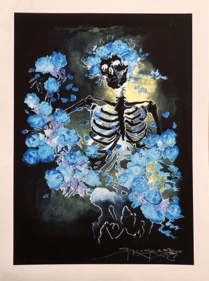 SOLSTICE - SKELETON AND ROSES