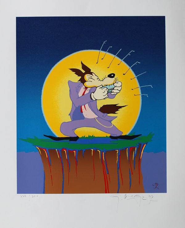 Harmonica Wolf