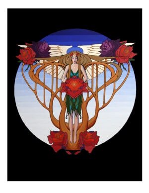 ROSE ANGEL - PRINT