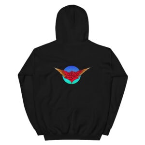 Stanley Mouse Rose wings Hoodie