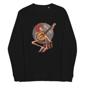 Easy Rider Unisex organic raglan sweatshirt