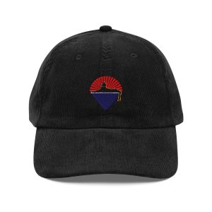 Cats under the stars corduroy cap